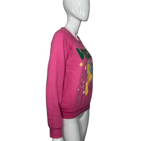 Anthropologie Zodiac Sweatshirt Virgo Pink The Carolita by Midnight Rider Small - Picture 7 of 10